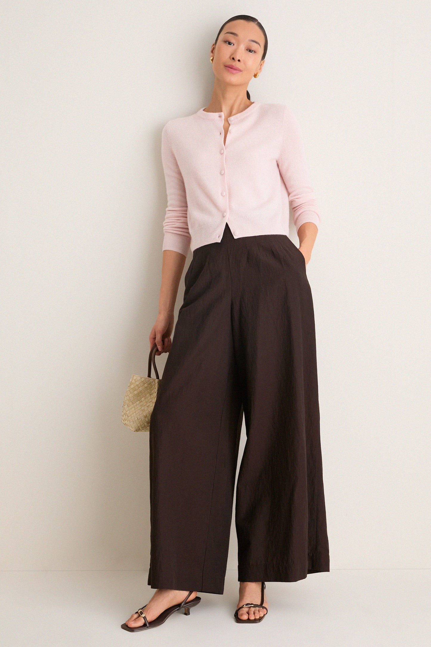 Ballet Slipper Cashmere Riley Cardigan