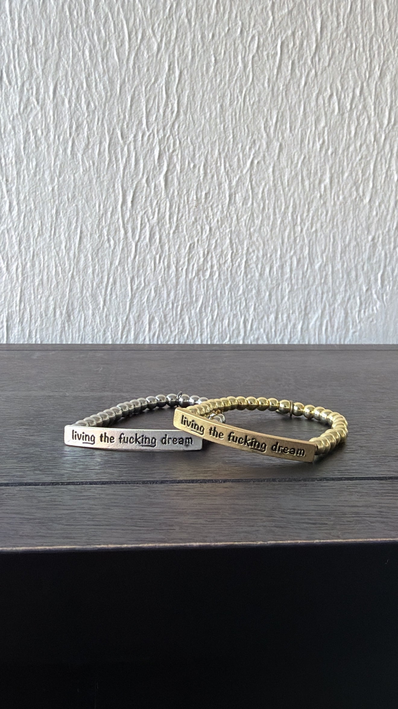 Living Dream Bracelet, Silver Bead