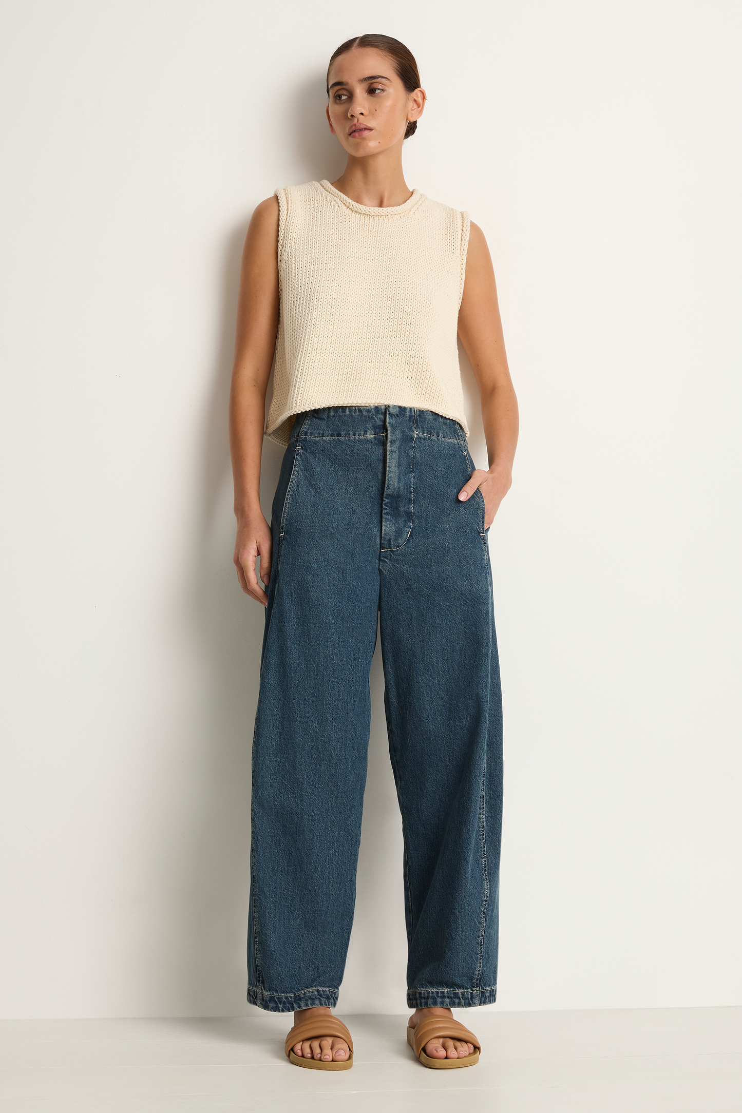 Shaina Mote Brisa Top - Natural