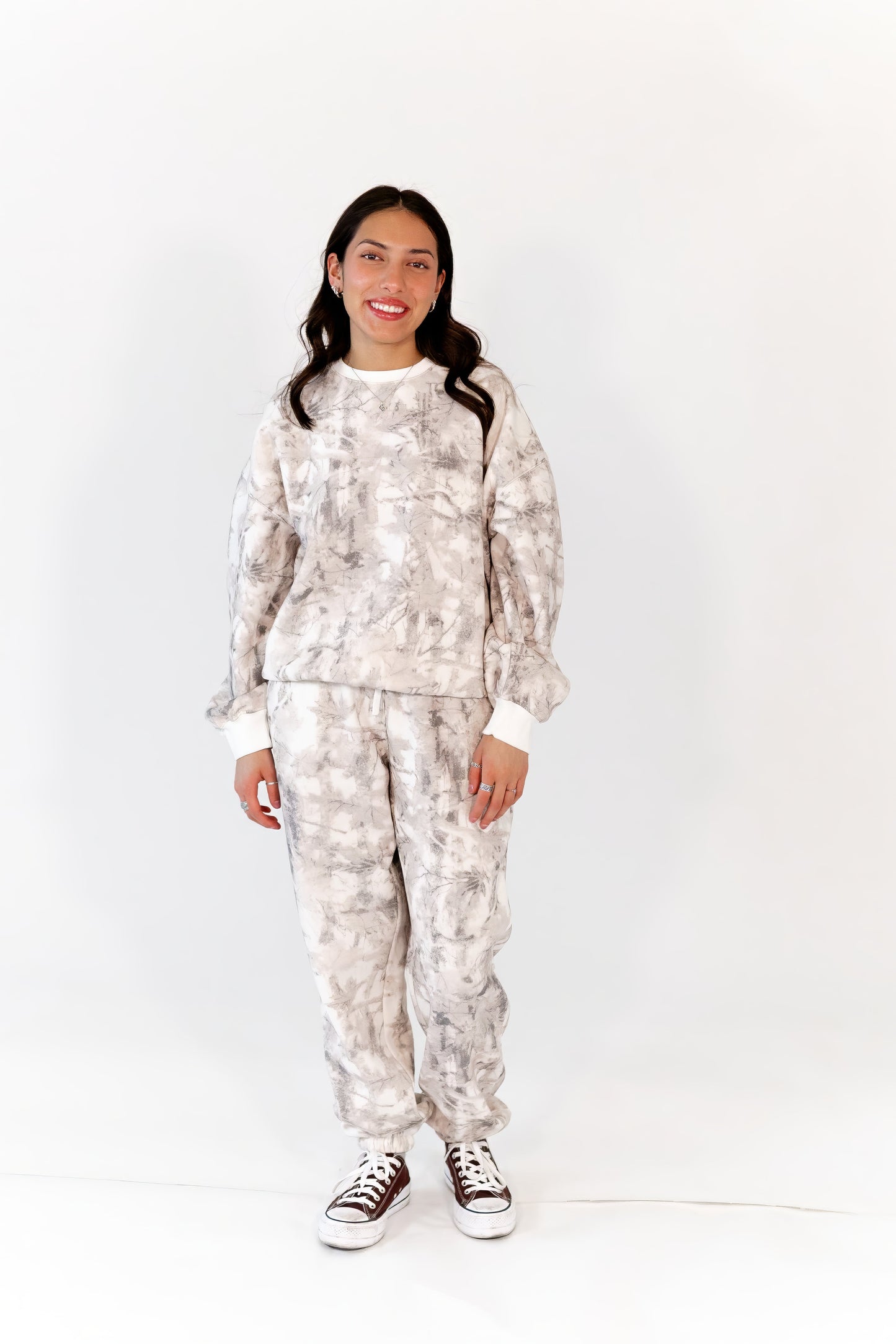 Serina Camo Pullover