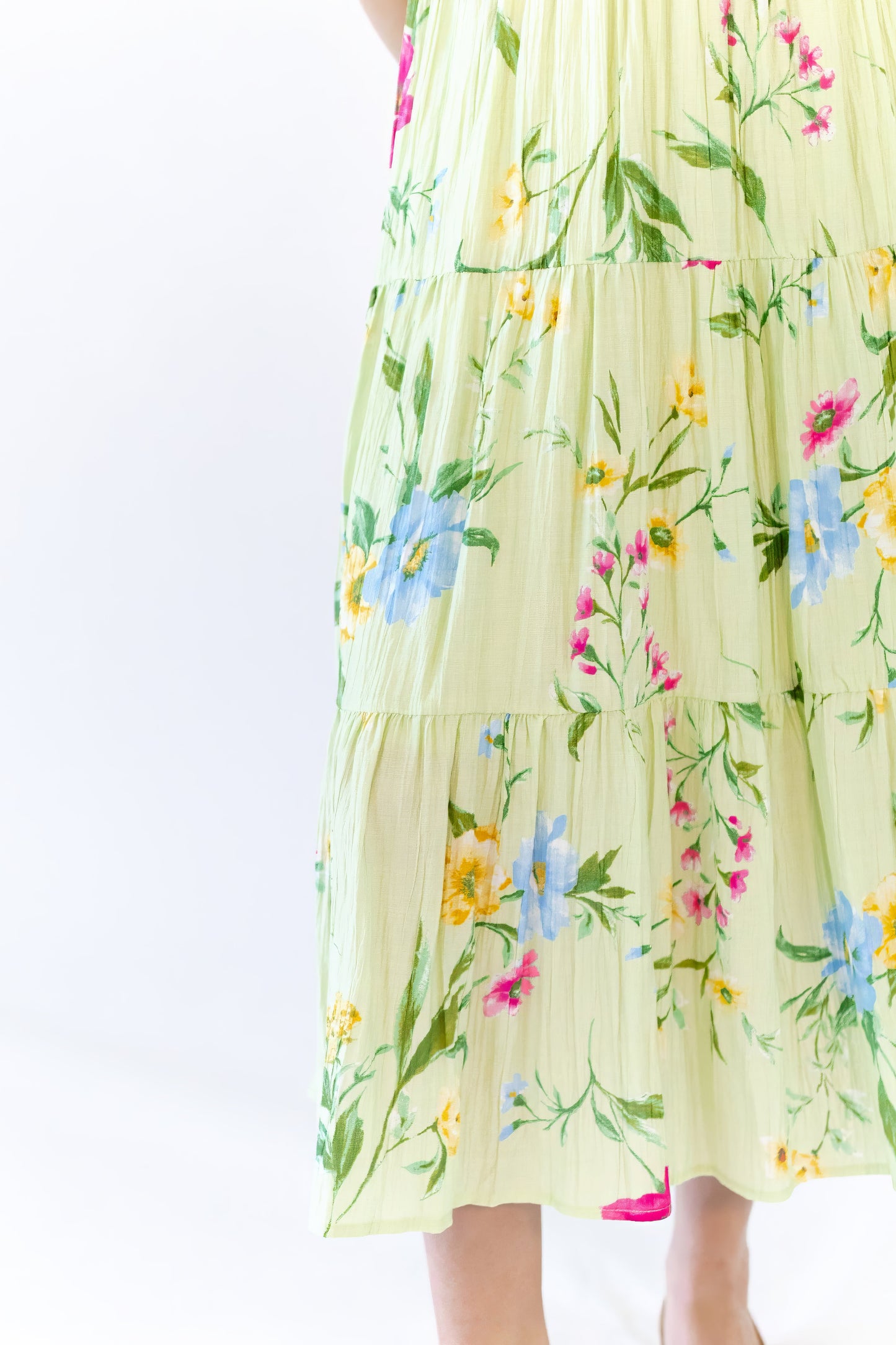 Elaine Floral Midi Dress