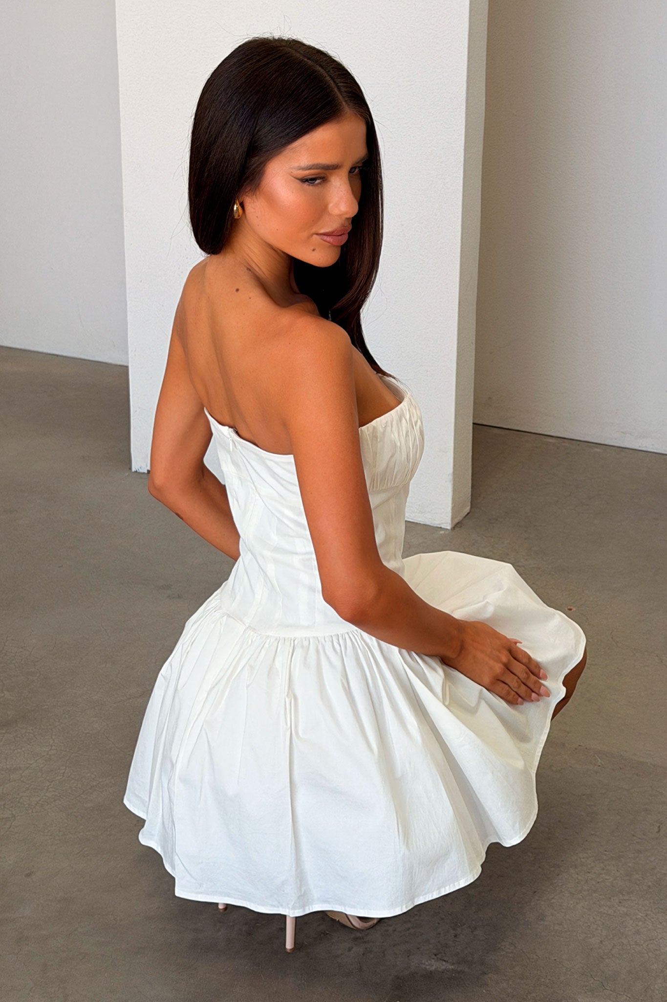 Colette Dress - White