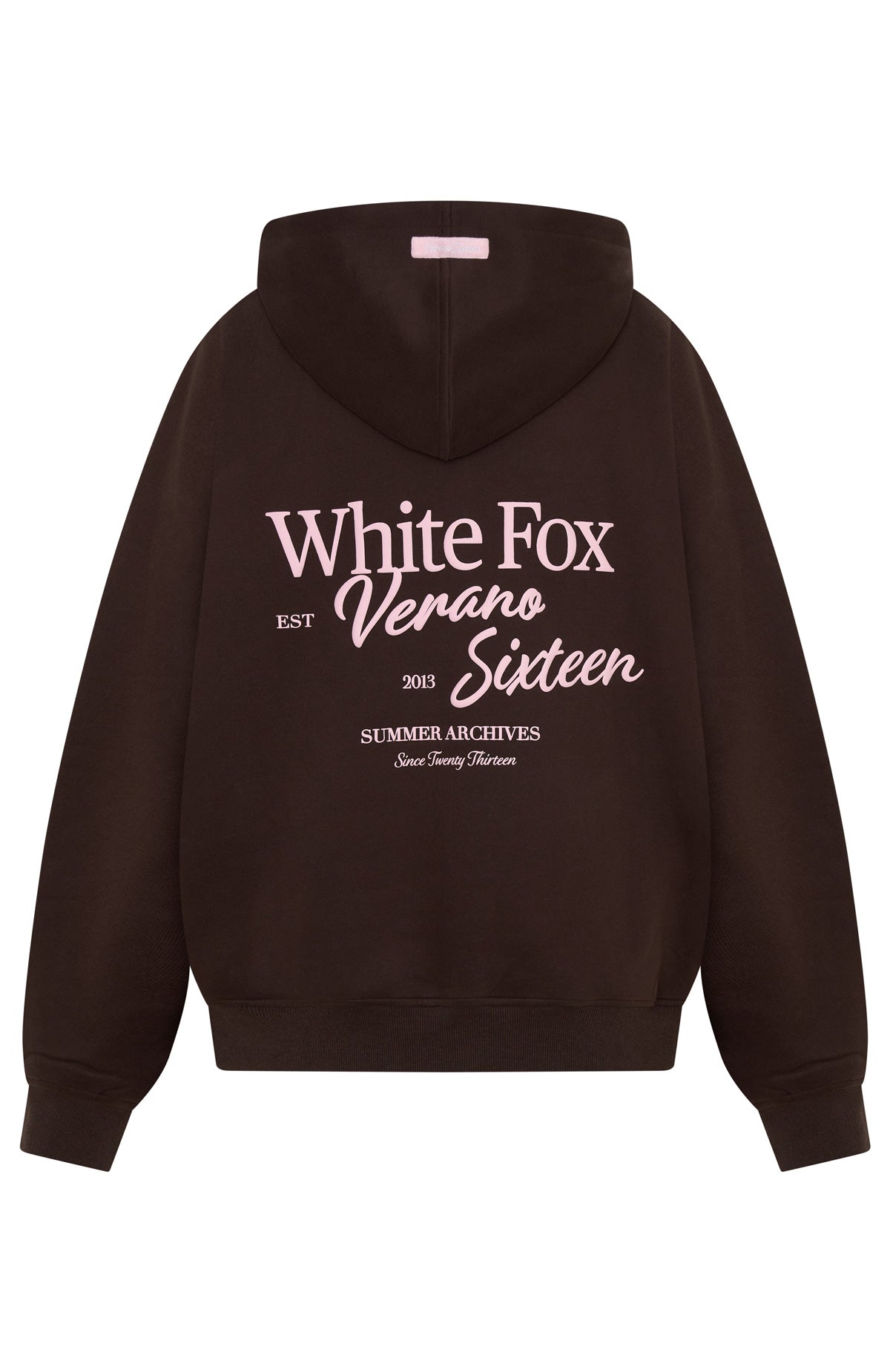 Verano Sixteen Lilia Oversized Hoodie Chocolate