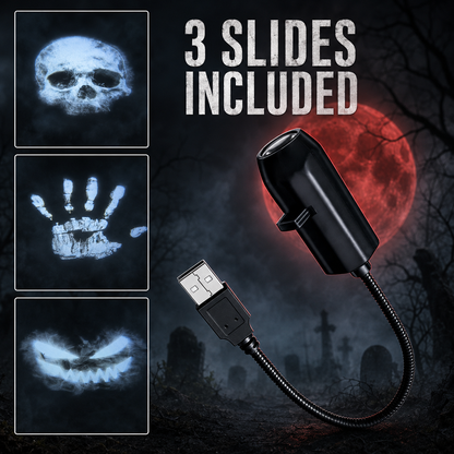 Plug‑and‑Play HD Holiday Projector, Multi‑Scene Projection Light for Christmas, Halloween & Faith‑Themed Decor
