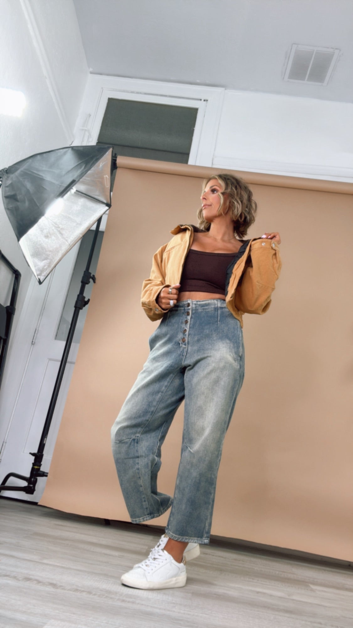 Barrel Denim Jeans