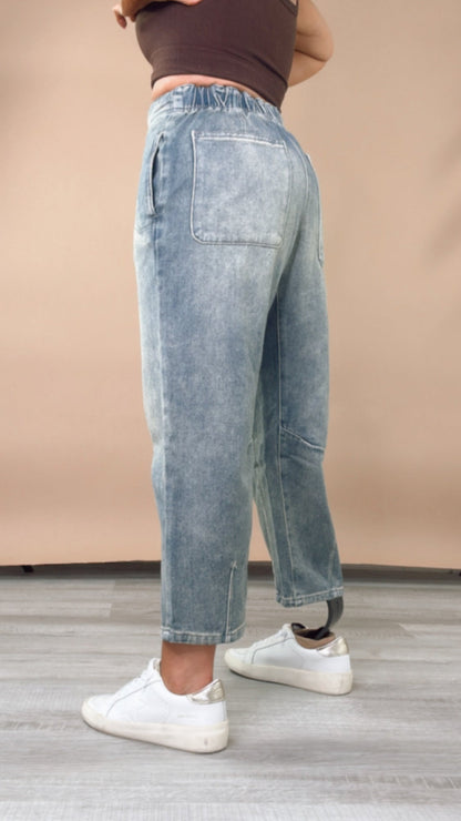 Barrel Denim Jeans