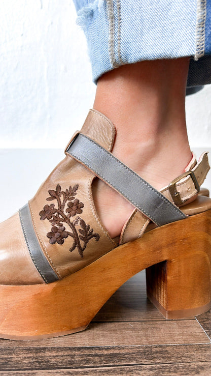 Bedstu Melodramatic Shoes, Oats Icicle Rustic