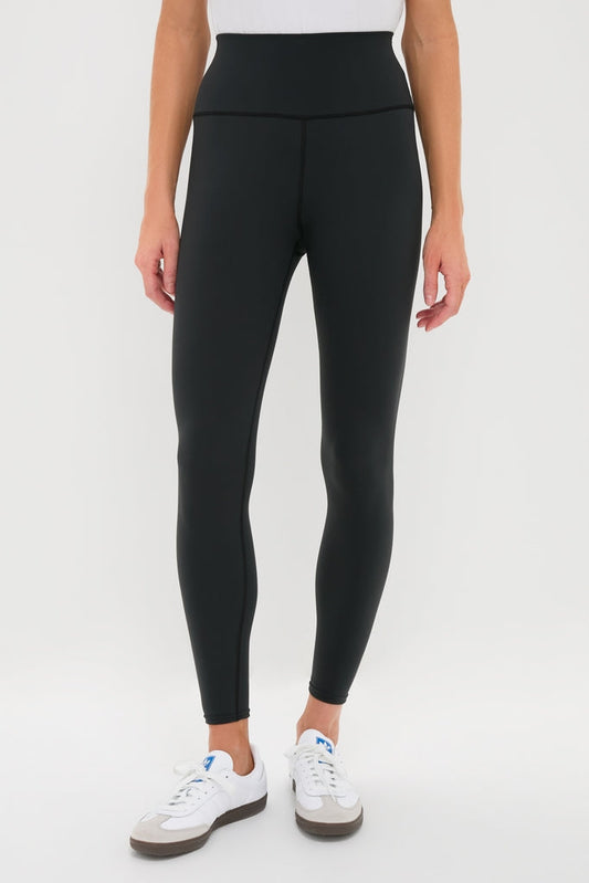 Black High Rise Compression Spandex MacKenzie Legging
