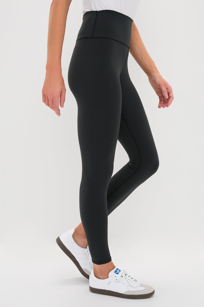 Black High Rise Compression Spandex MacKenzie Legging