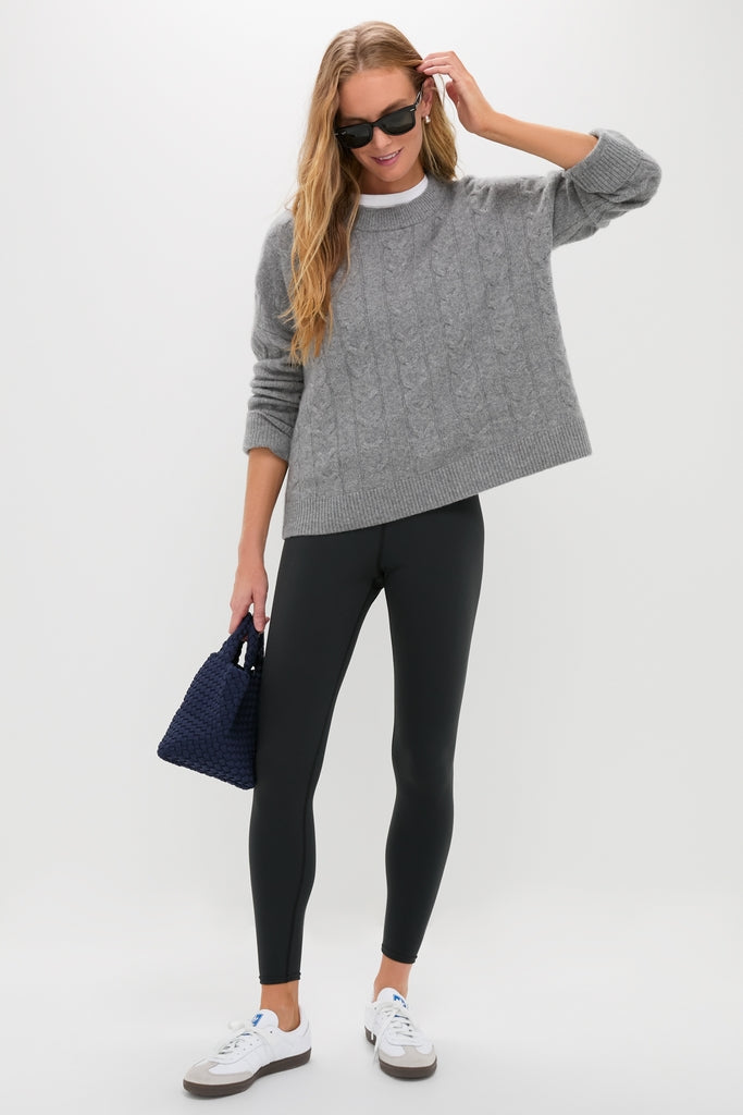 Black High Rise Compression Spandex MacKenzie Legging