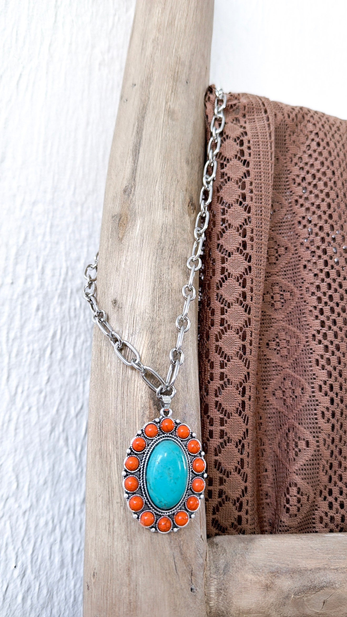 15" Turquoise Necklace