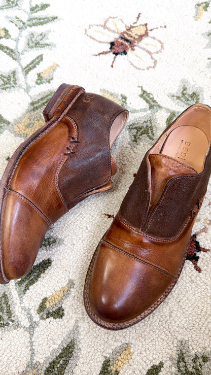 BedStu Rose, Tan Rustic Mason
