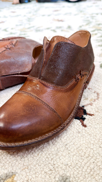 BedStu Rose, Tan Rustic Mason