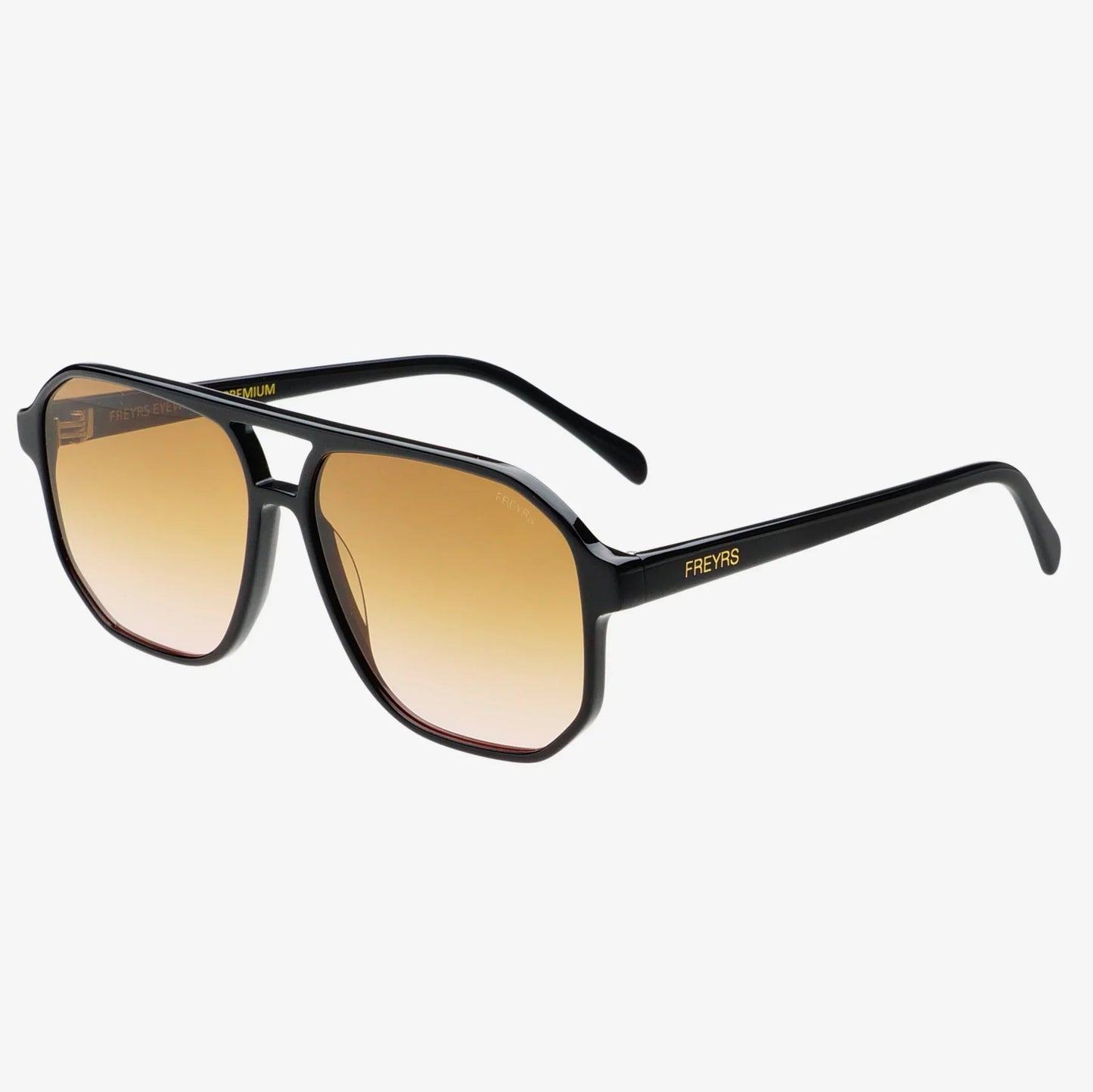 FREYRS Billie Sunglasses WHS - Black/ Brown