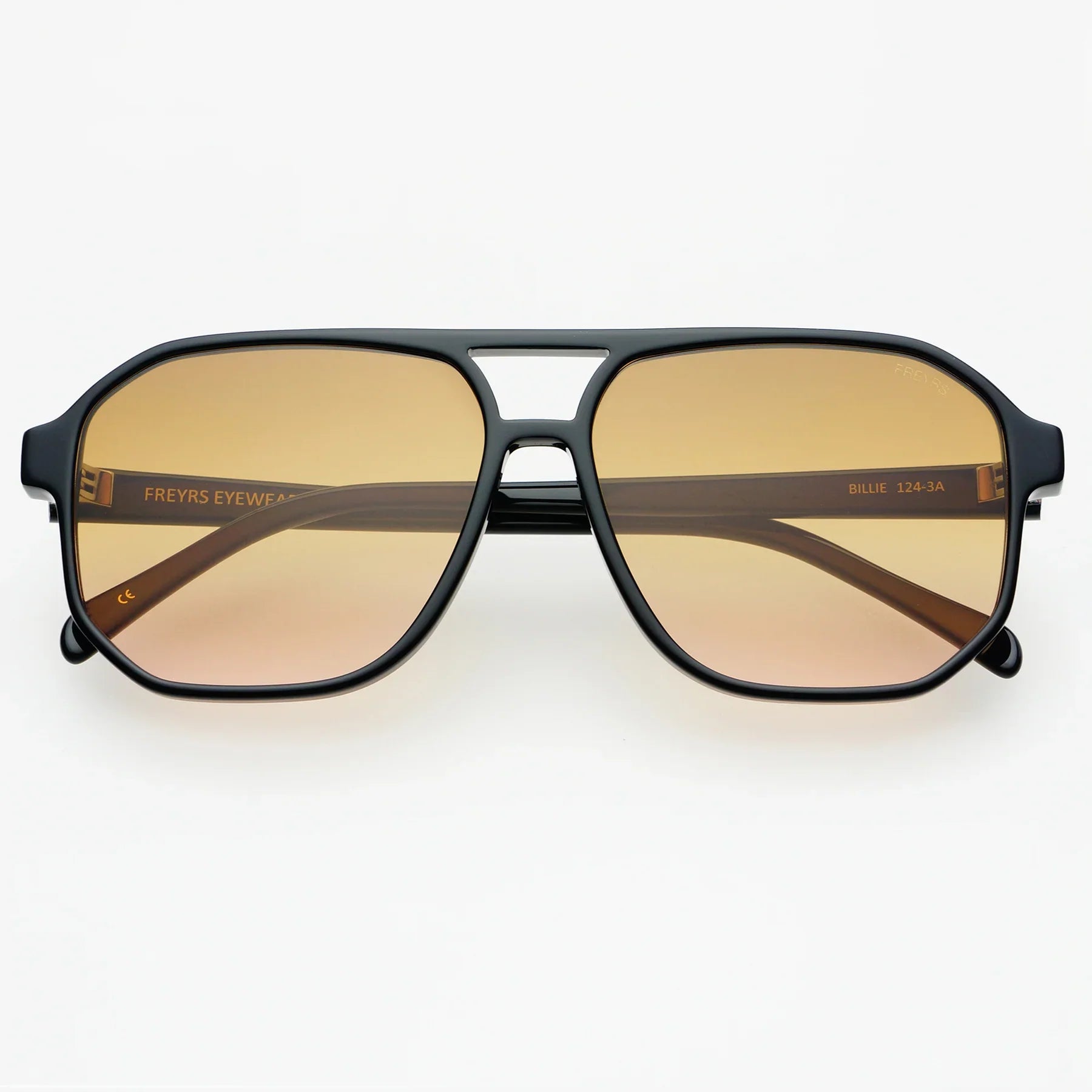 FREYRS Billie Sunglasses WHS - Black/ Brown