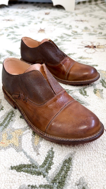 BedStu Rose, Tan Rustic Mason