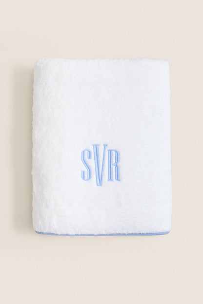 Azure Cairo Bath Towel