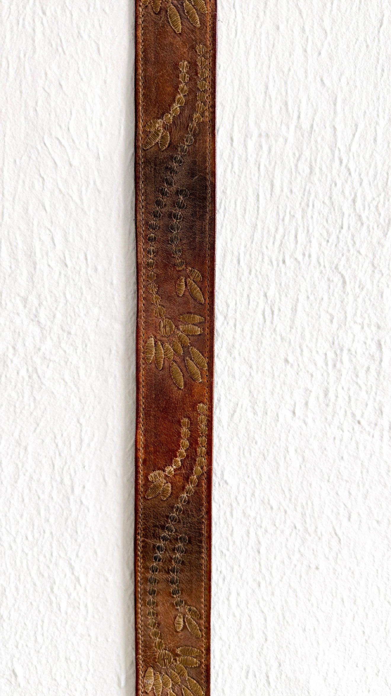 Mohawk Leather Belt, Tan Rustic