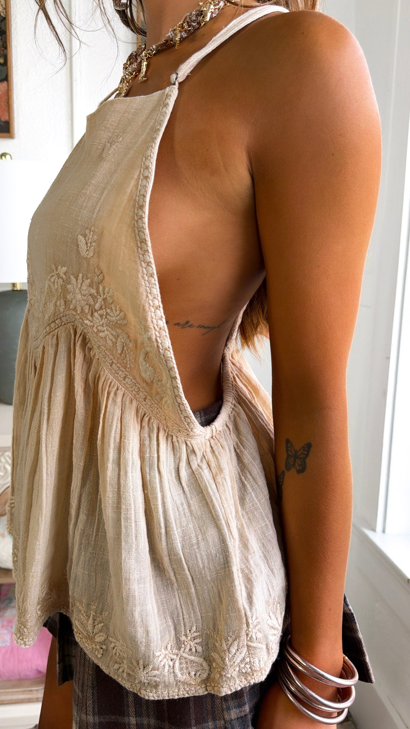 Juliette Tank Top, Almond