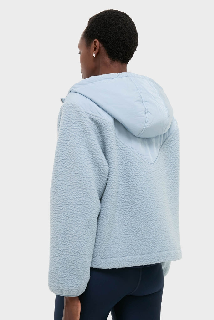 Ashley Blue Rosia Fleece Hoodie