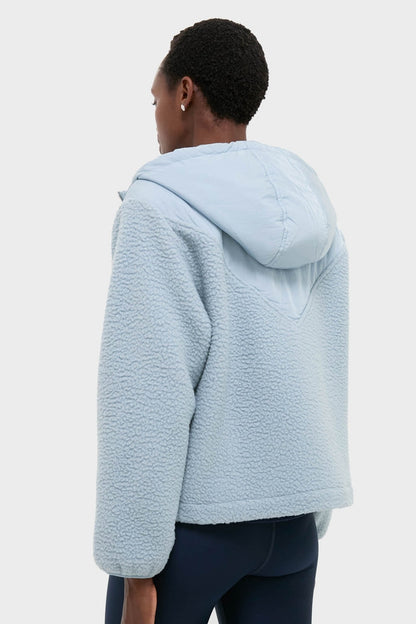 Ashley Blue Rosia Fleece Hoodie