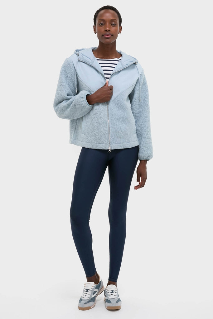 Ashley Blue Rosia Fleece Hoodie