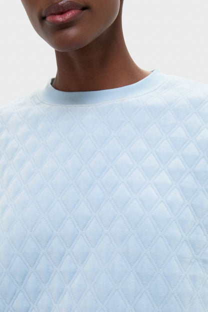 Blue Fog Velour Bennett Pullover
