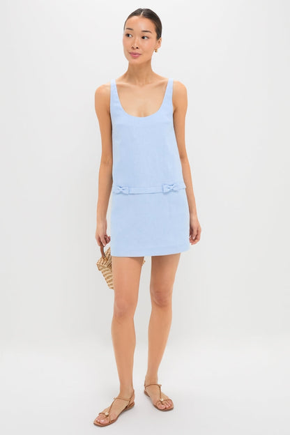 Blue Harper Mini Dress