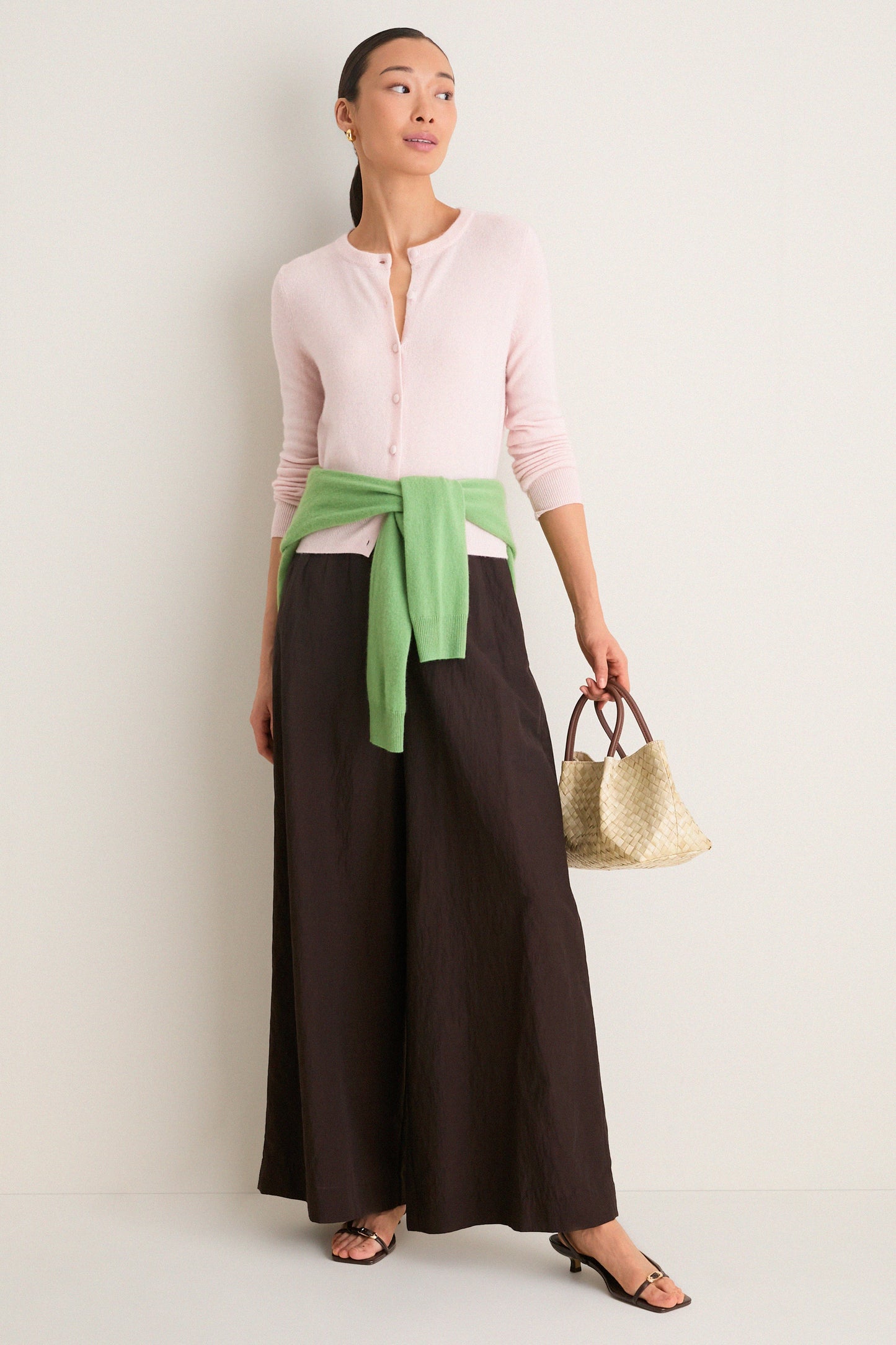 Ballet Slipper Cashmere Riley Cardigan