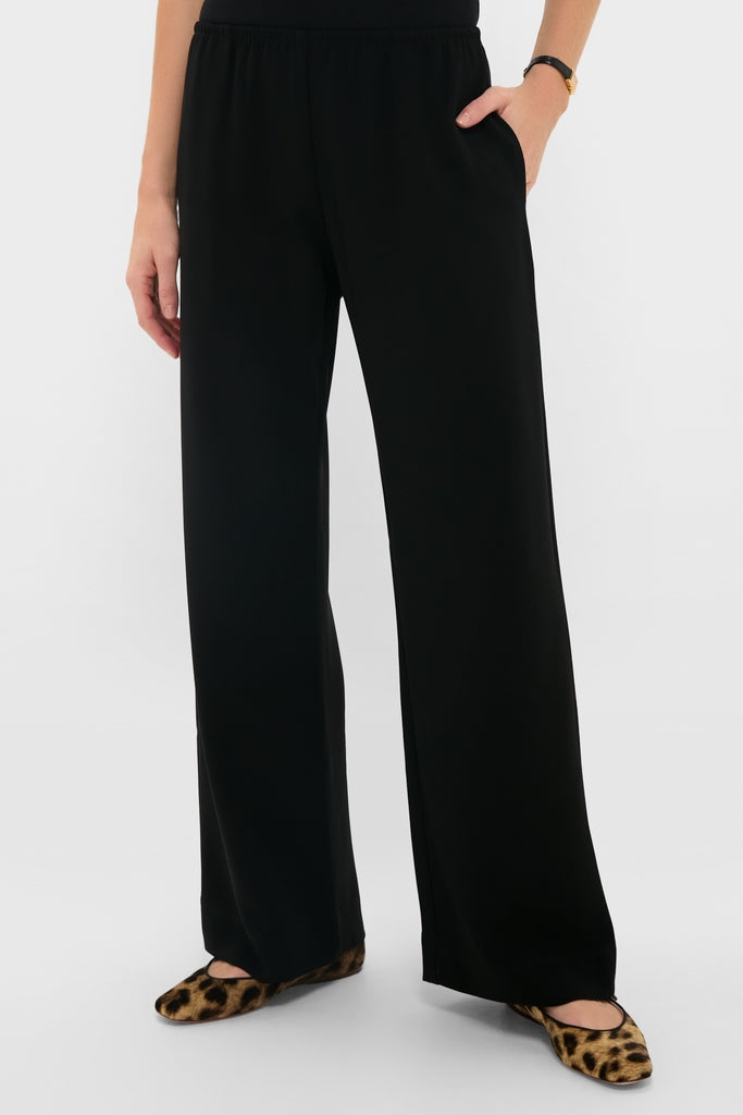 Black Arielle Pocket Pants