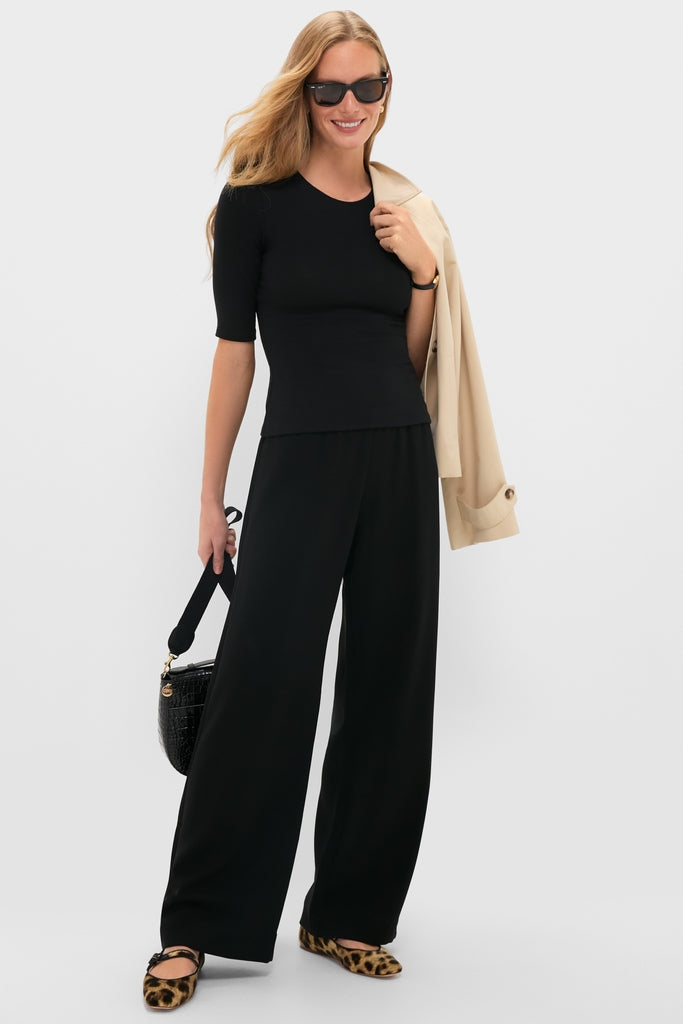 Black Arielle Pocket Pants