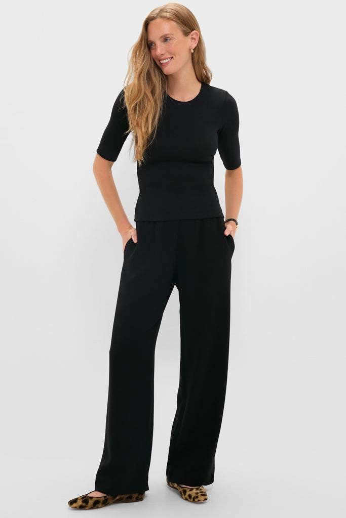 Black Arielle Pocket Pants
