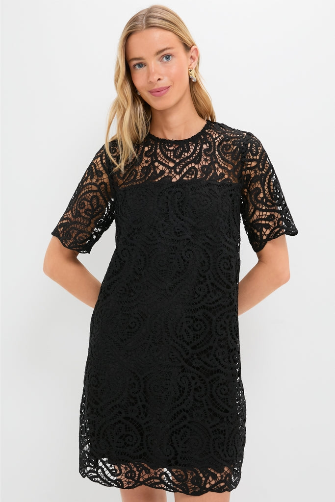 Black Lace Lucinda Dress