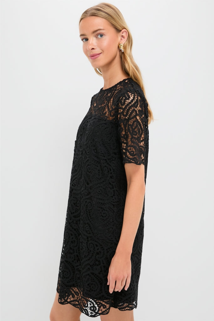 Black Lace Lucinda Dress