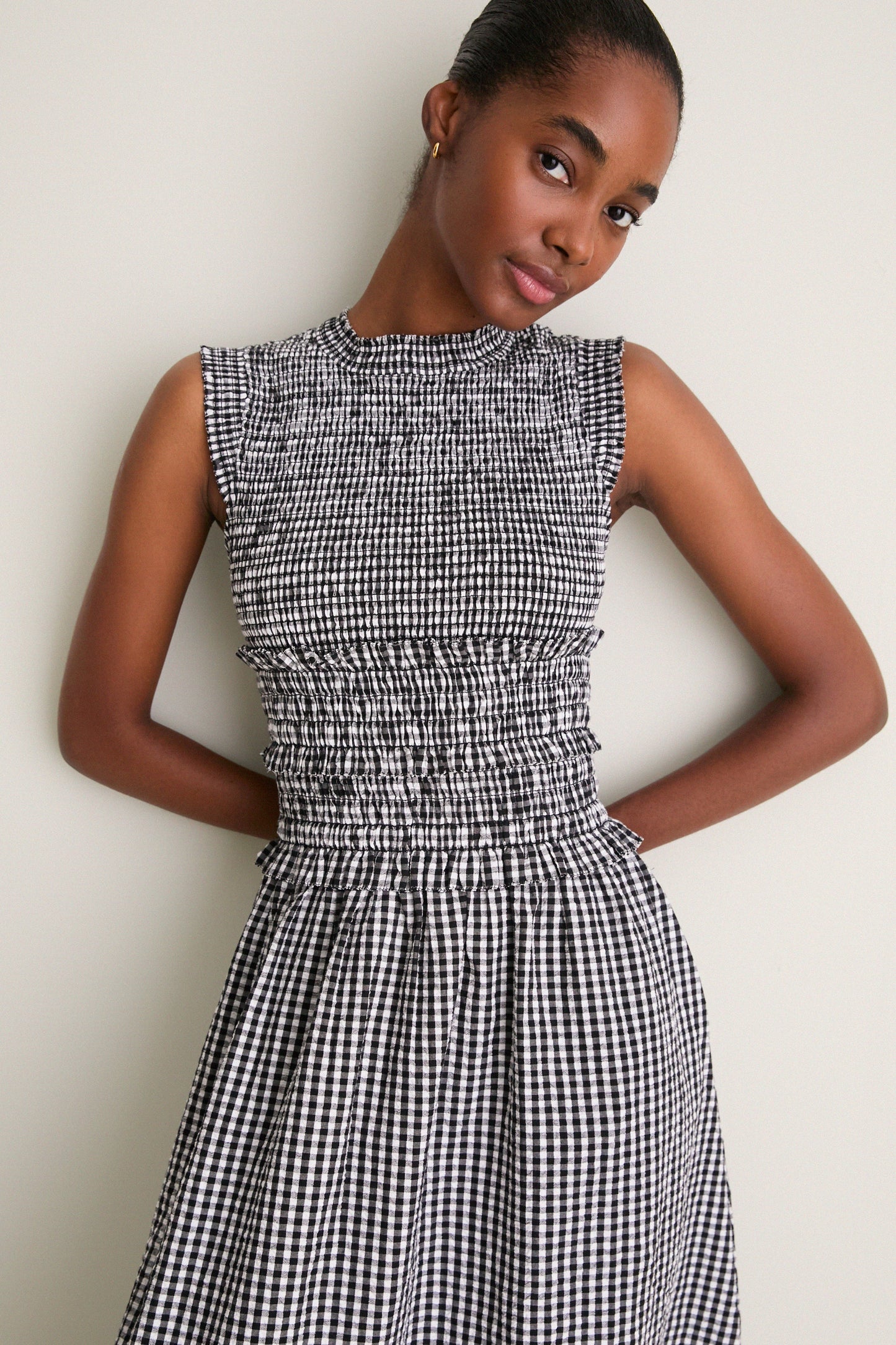 Black and White Louise Dress