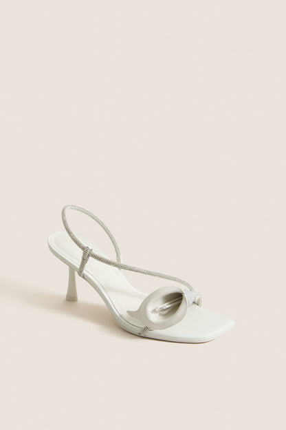 Antique White Rayna Mid Heel