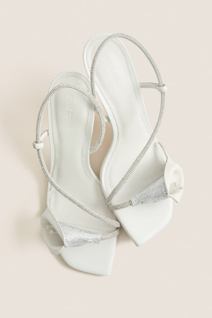 Antique White Rayna Mid Heel