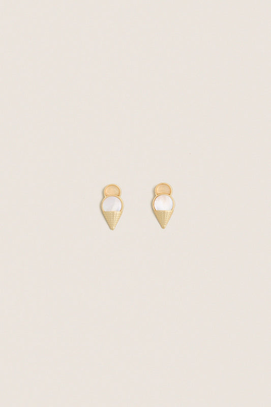 Blush Glace Studs