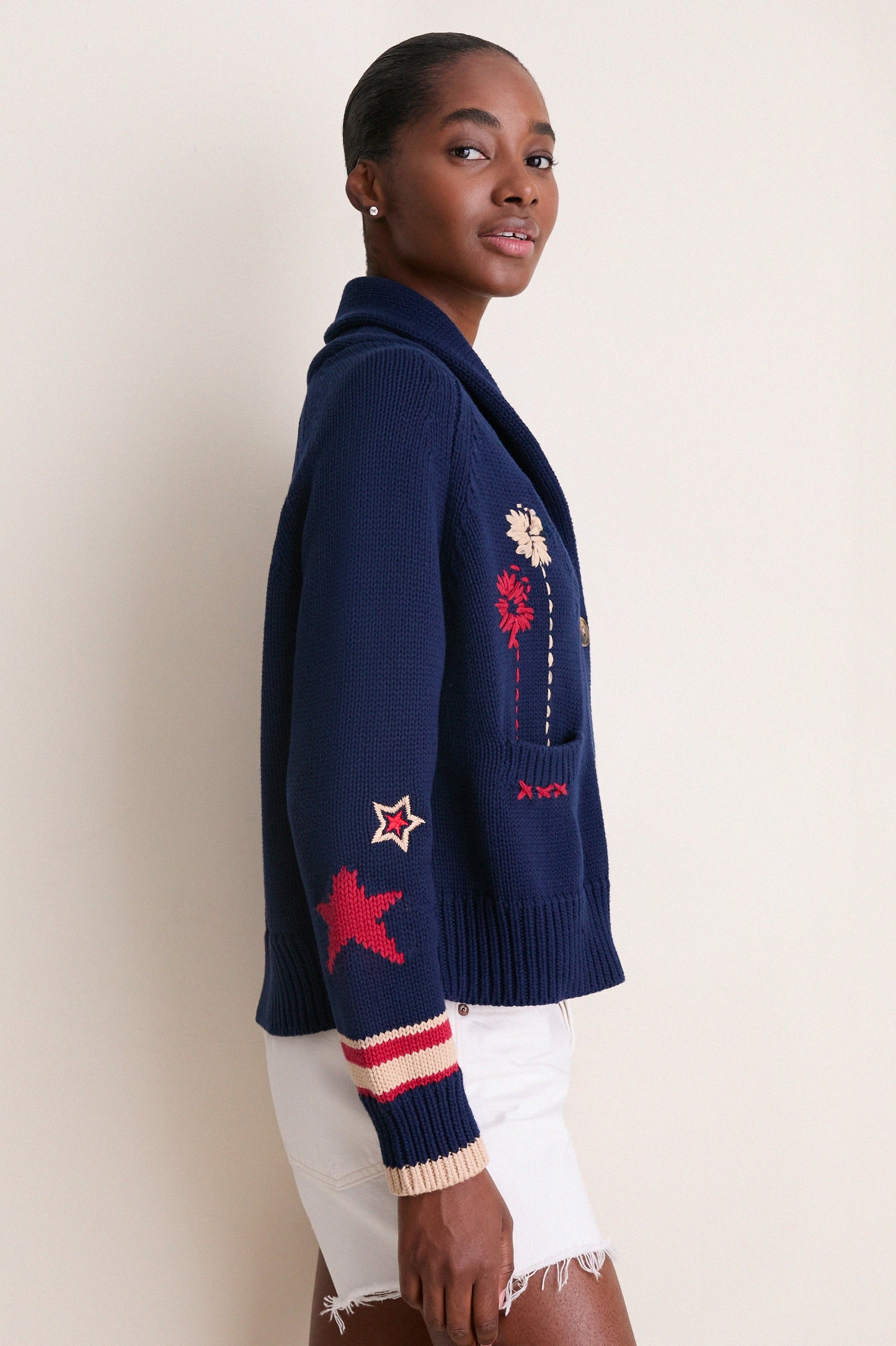 Americana Fireworks Liberty Cardigan
