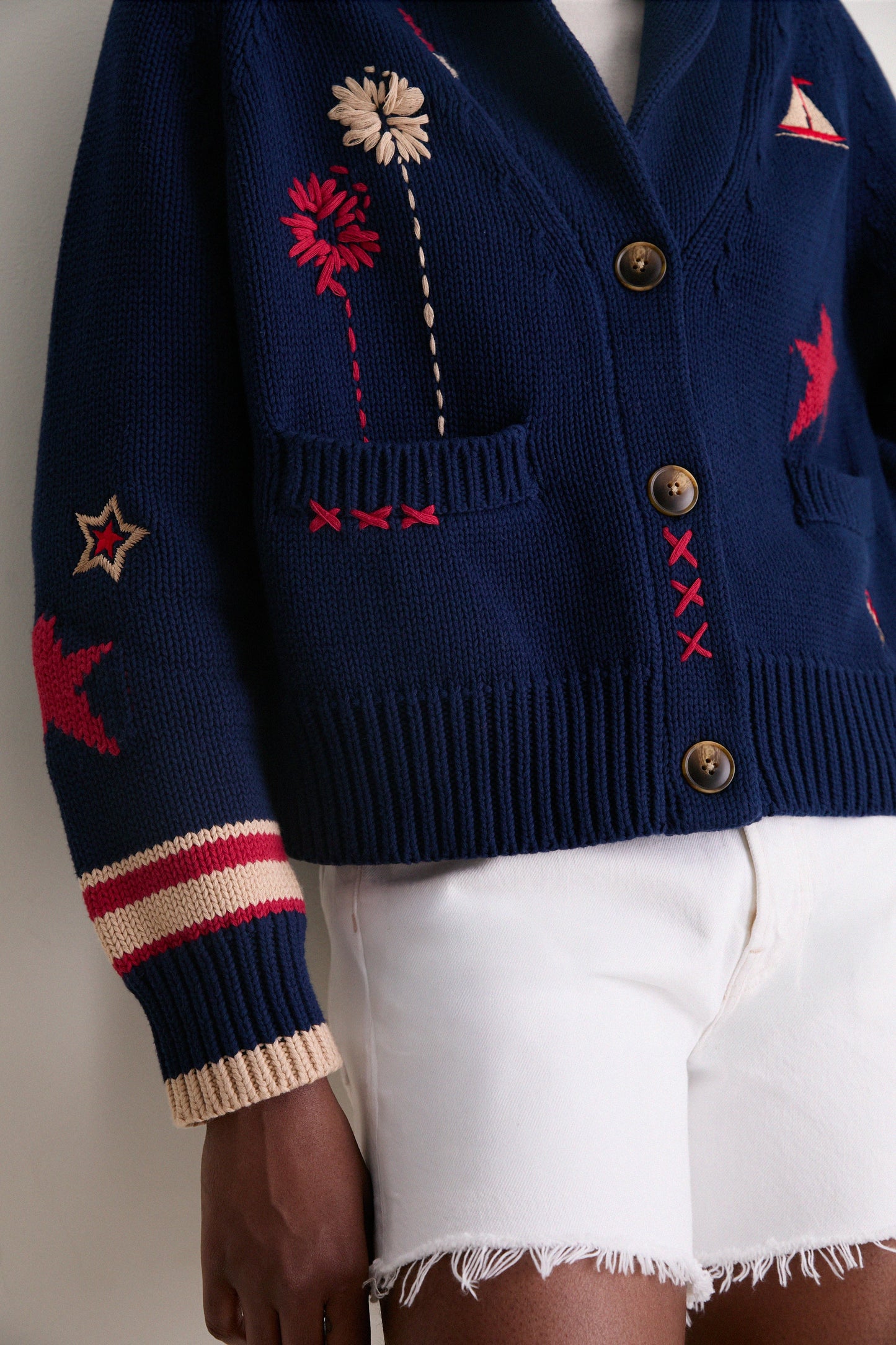 Americana Fireworks Liberty Cardigan