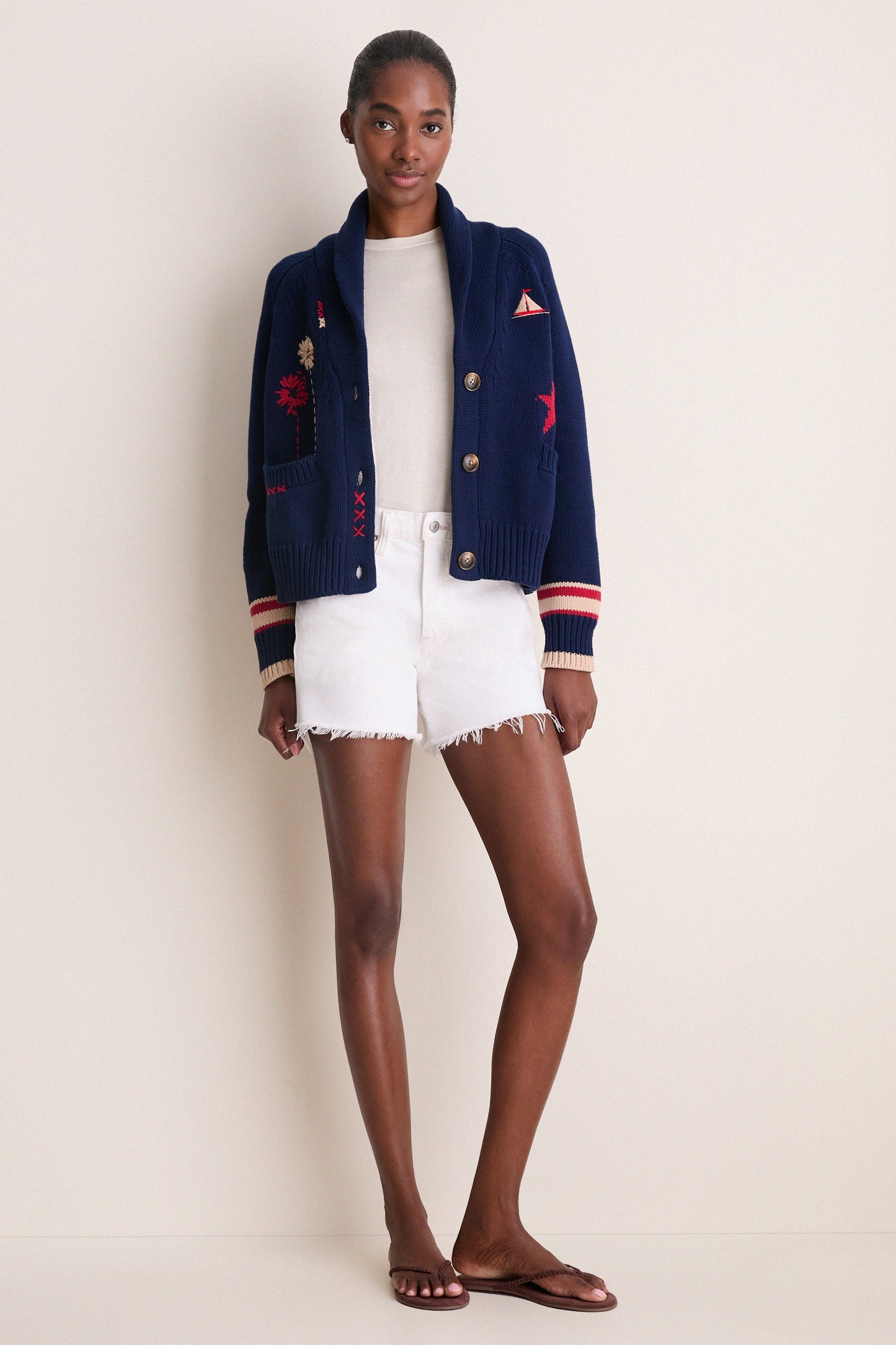 Americana Fireworks Liberty Cardigan