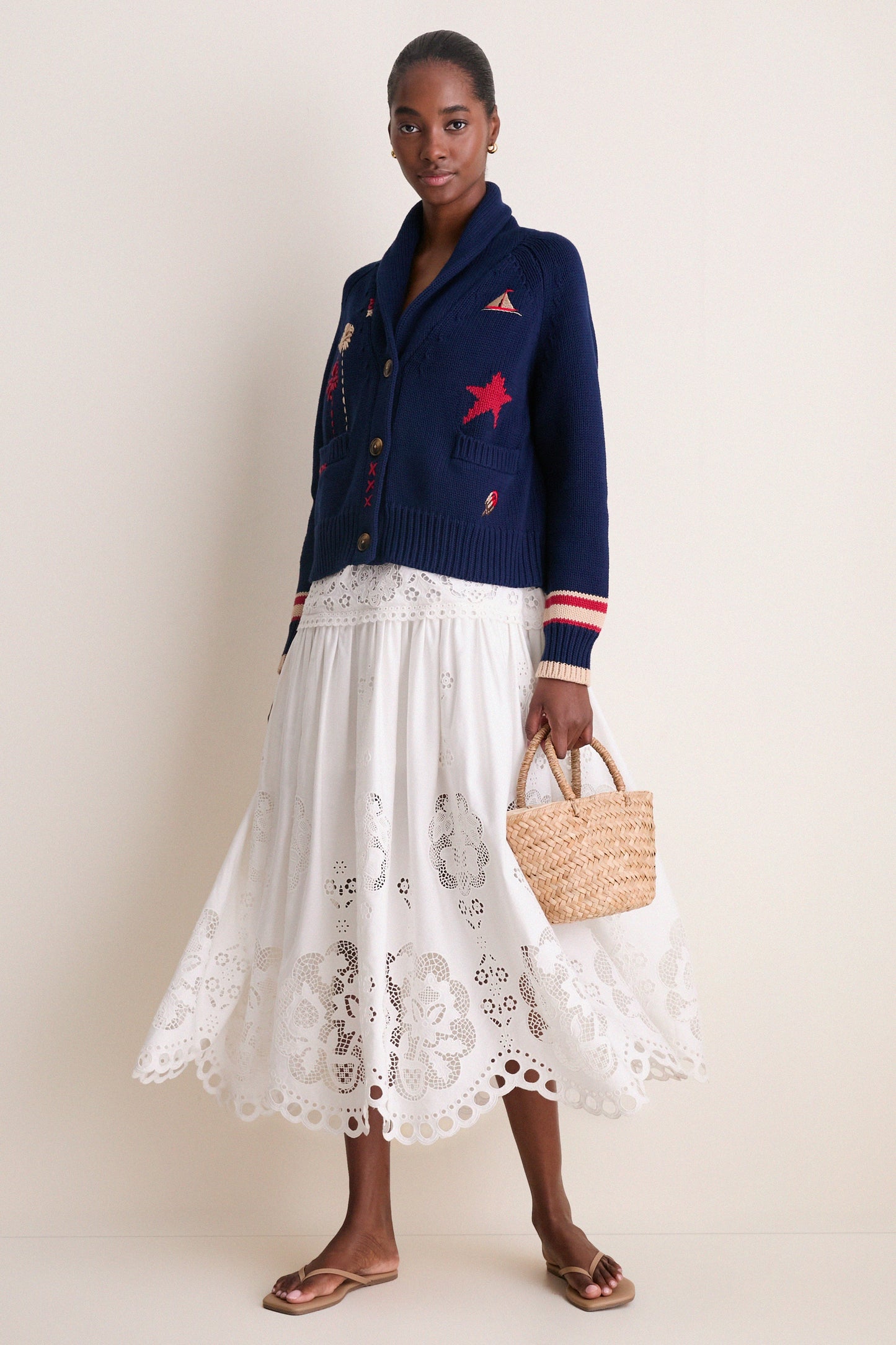Americana Fireworks Liberty Cardigan