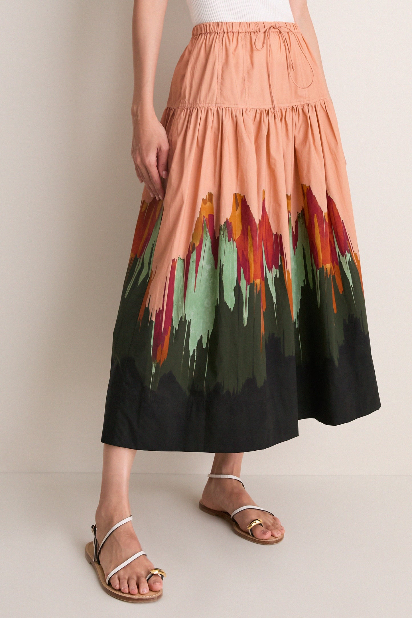 Agate Theodora Cotton Skirt