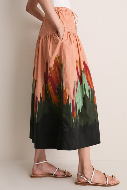Agate Theodora Cotton Skirt