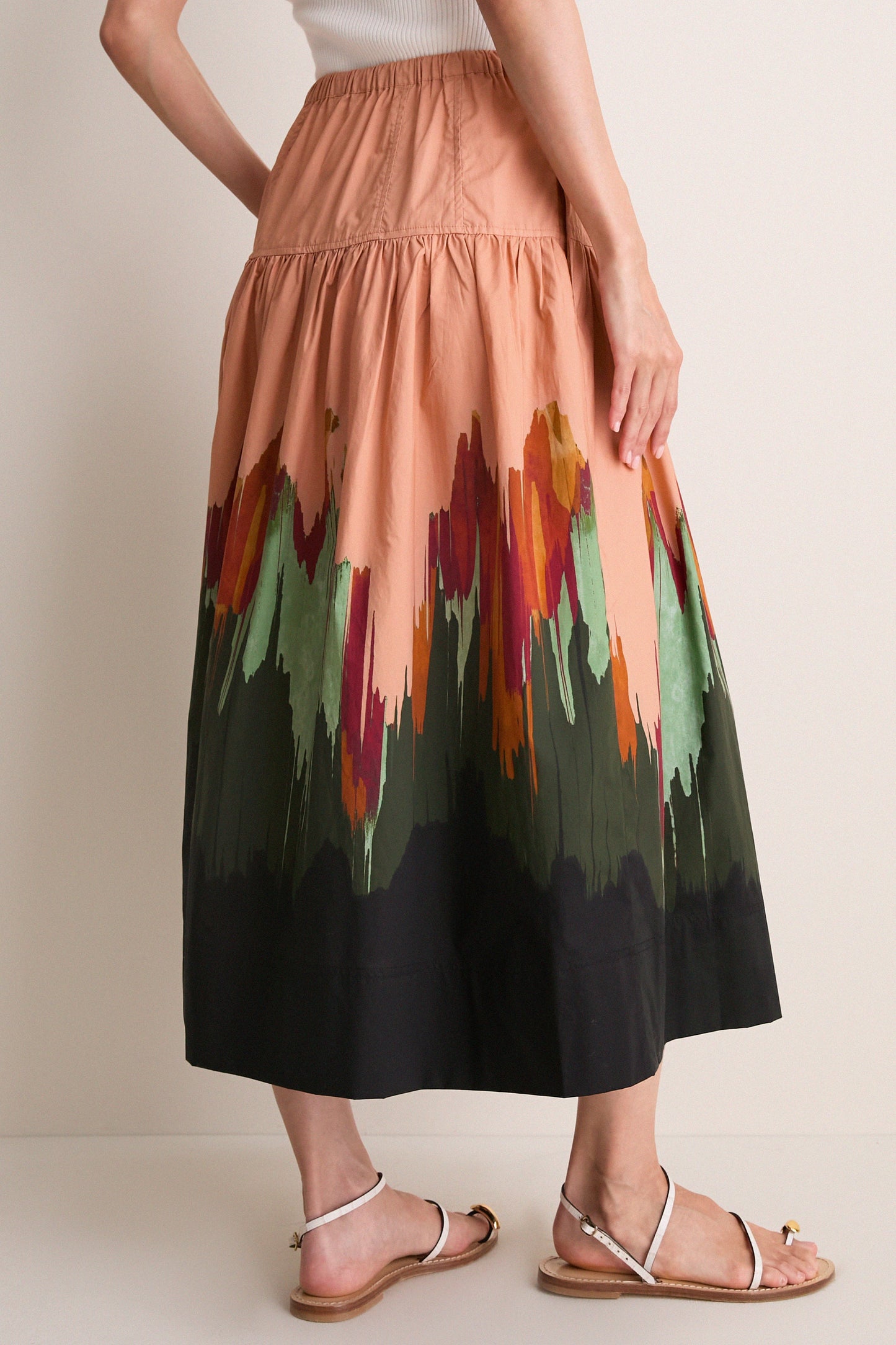 Agate Theodora Cotton Skirt