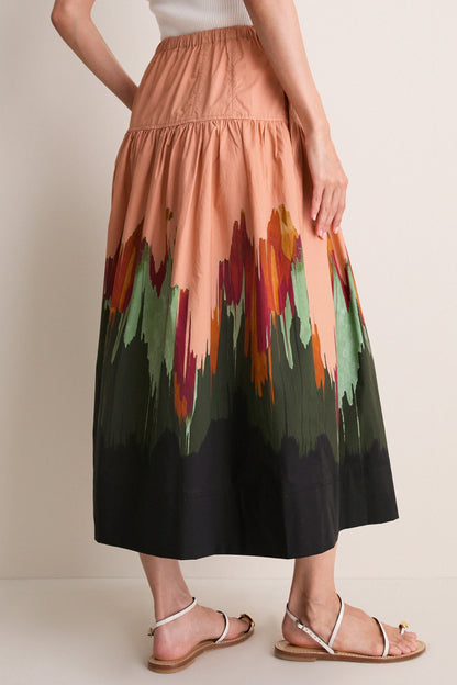 Agate Theodora Cotton Skirt