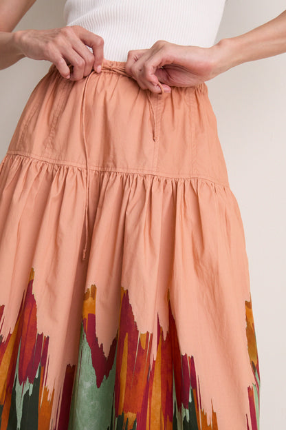 Agate Theodora Cotton Skirt