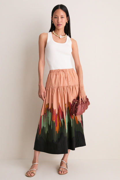 Agate Theodora Cotton Skirt