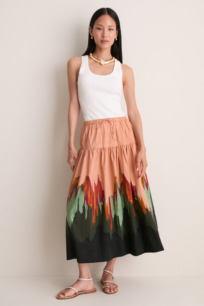 Agate Theodora Cotton Skirt