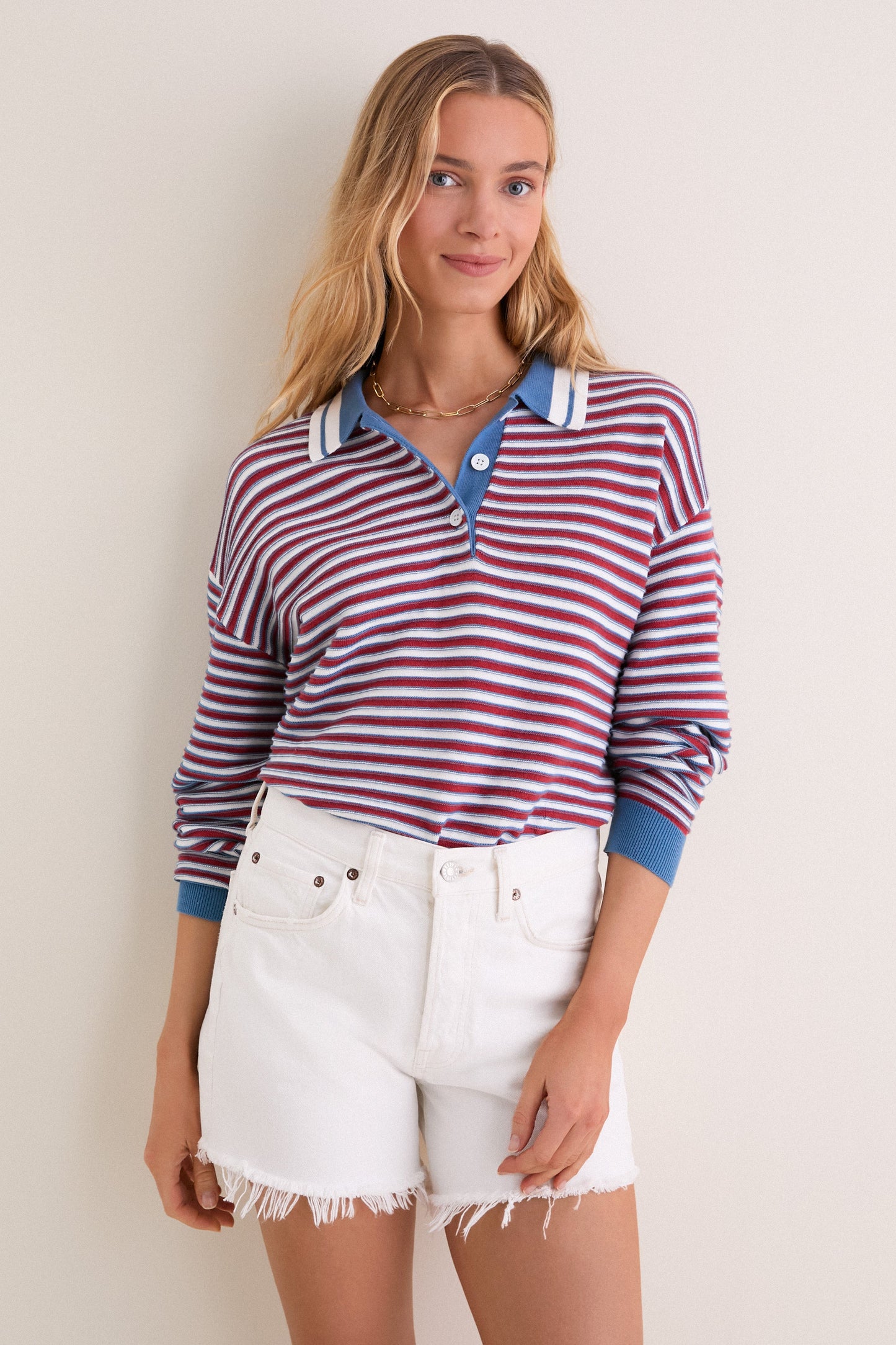 All-Star Stripe Clark Sweater